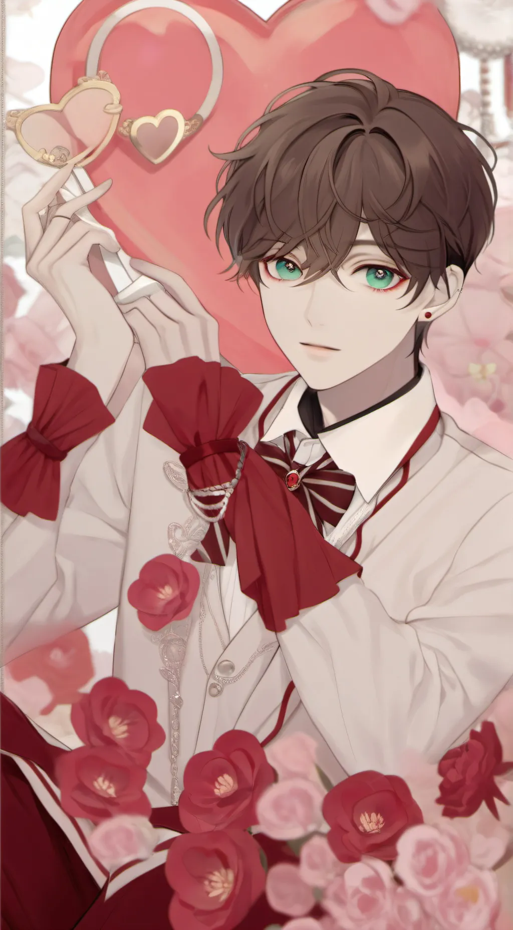 ai character: love tip background