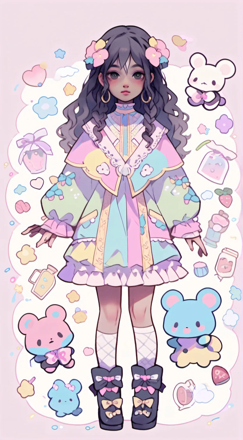 ai character: Savanna background