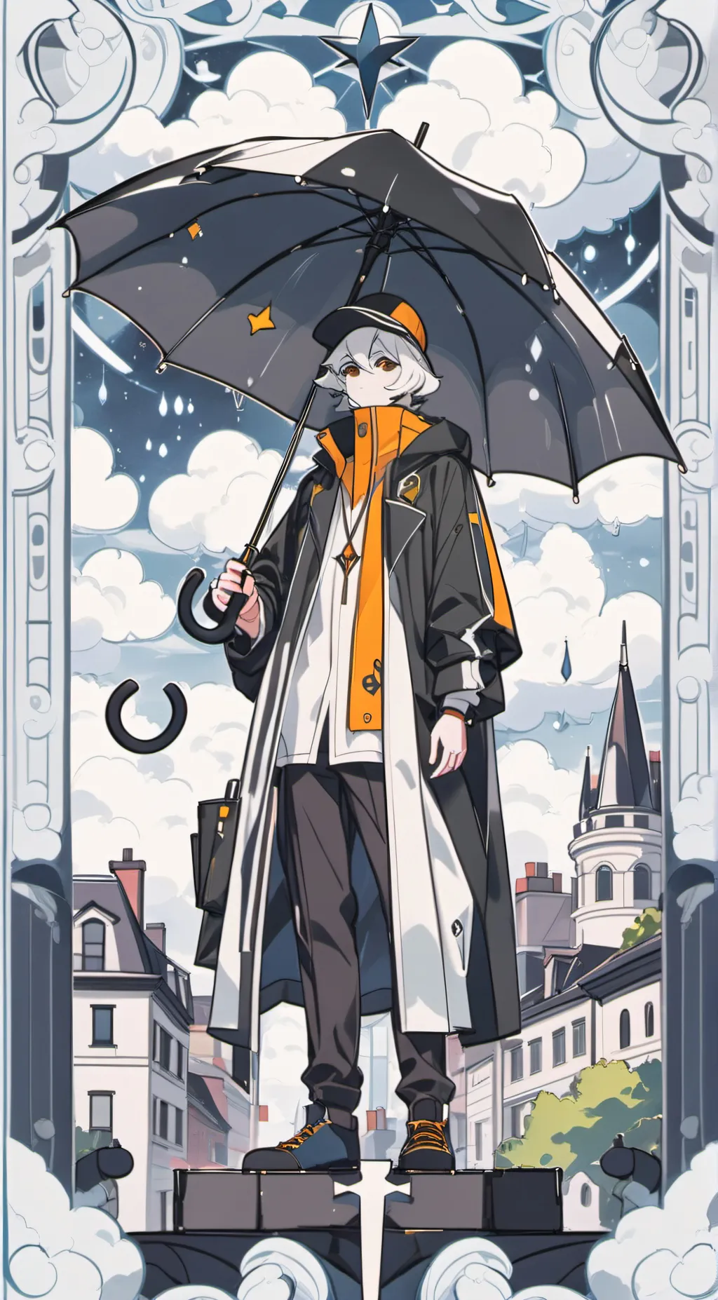 ai character: Mr hopps playhouse background