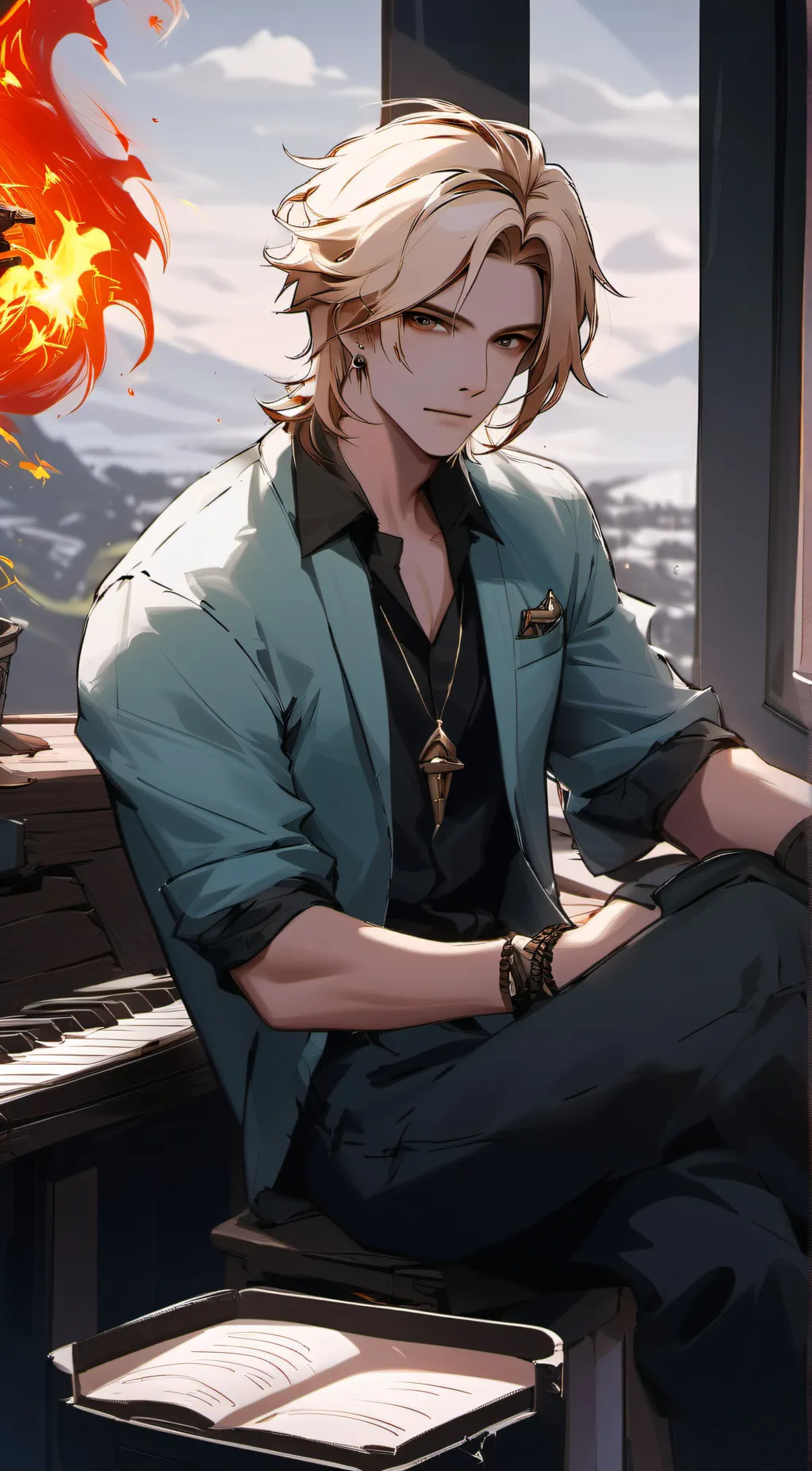 ai character: Nathan  background