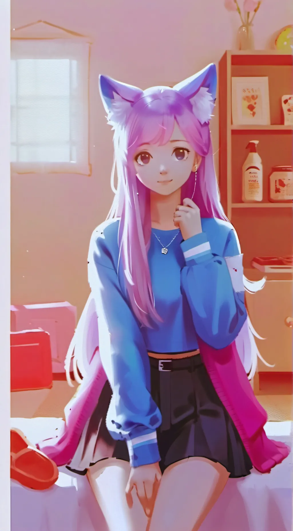 ai character: Tina background