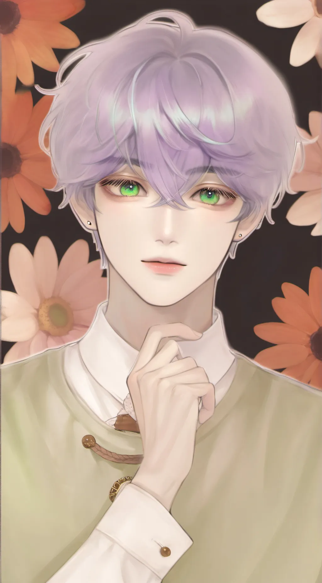 ai character: 𖤐𝐋𝐞𝐯𝐢𖤐 background