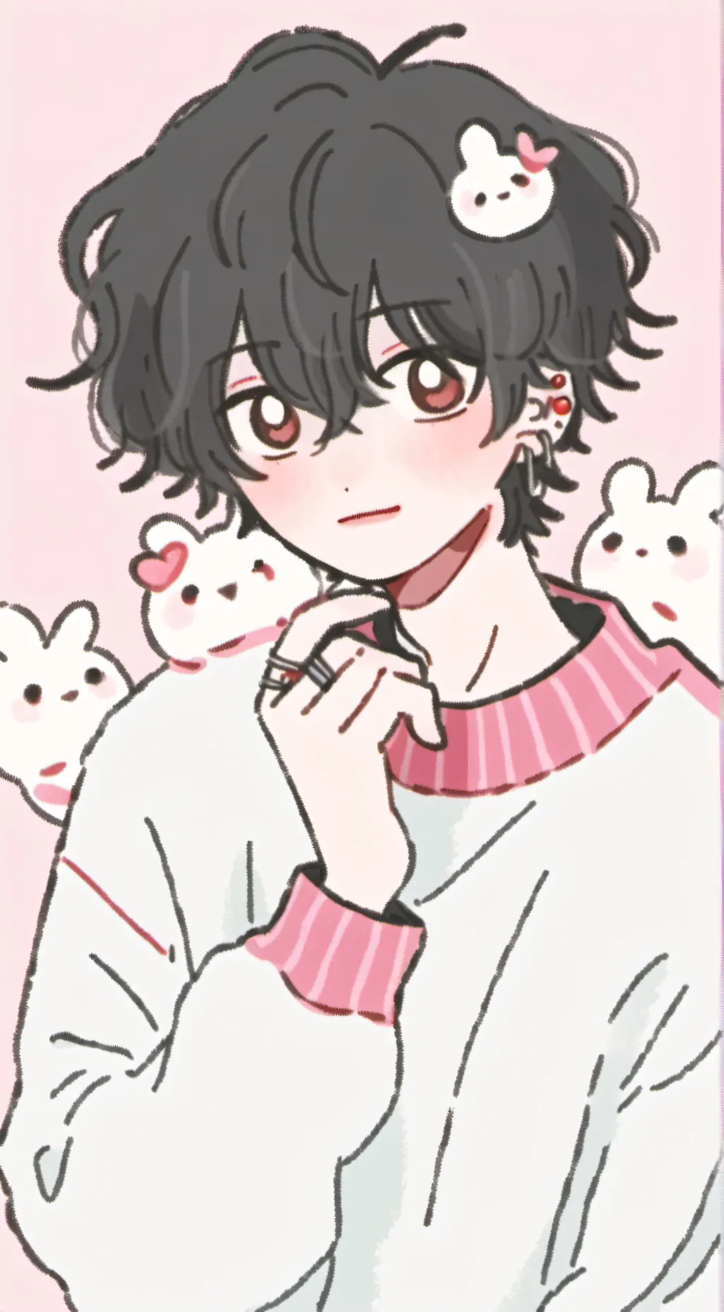 ai character: Adrian  background