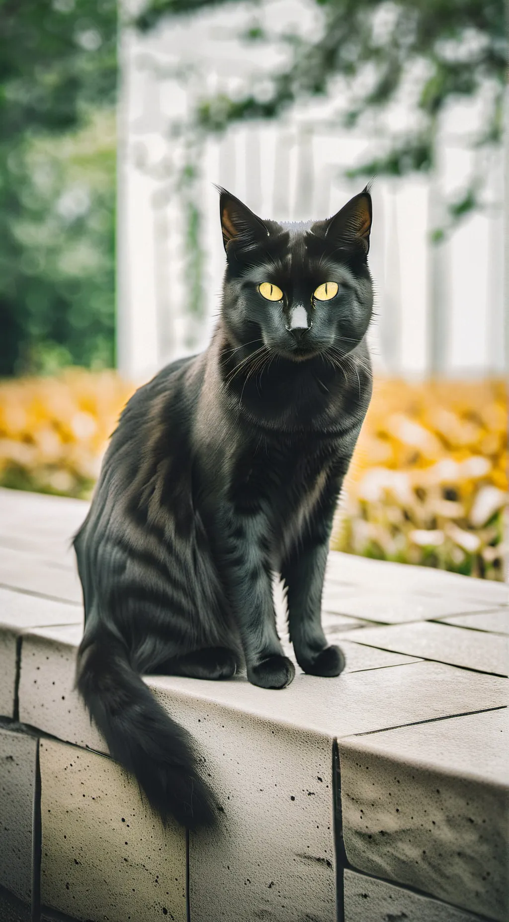 ai character: Mama kitty background