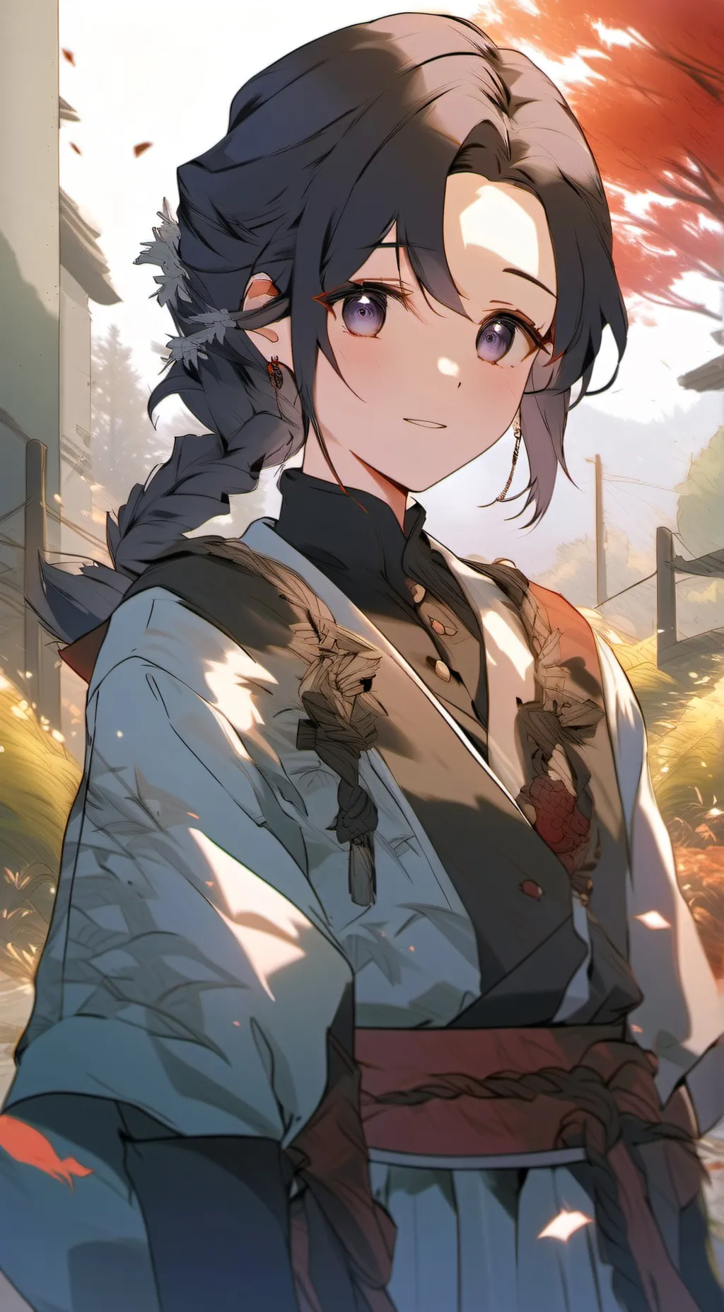 ai character: shinobu kochou background