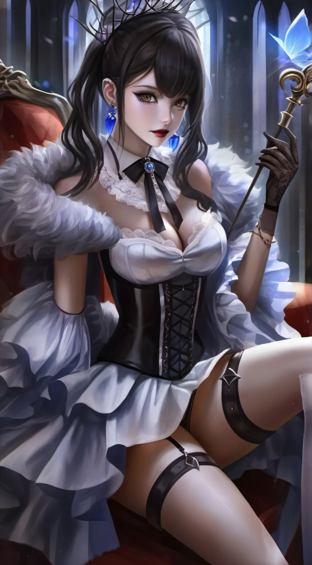 ai character: Draculora background