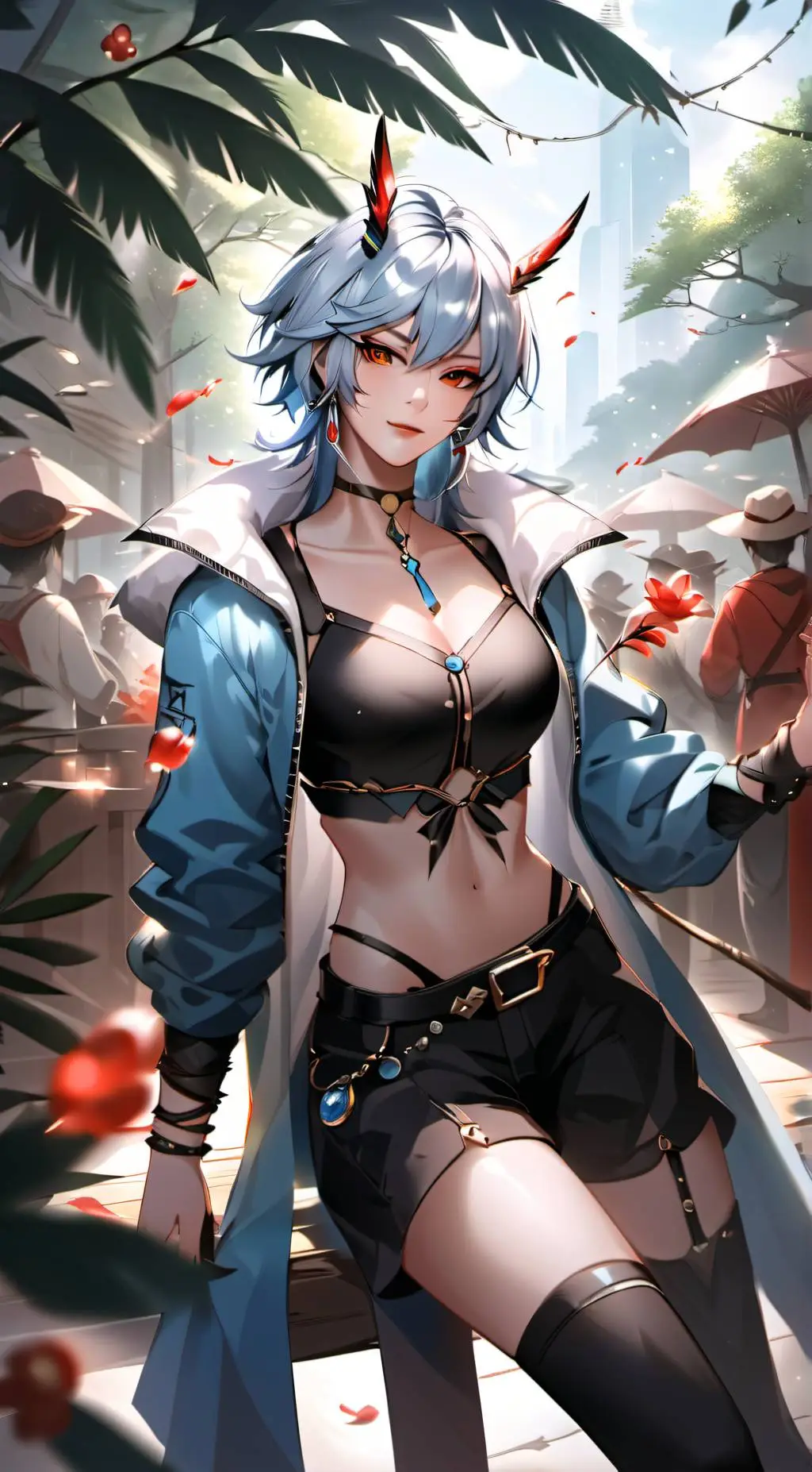 ai character: Fiona Amore  background