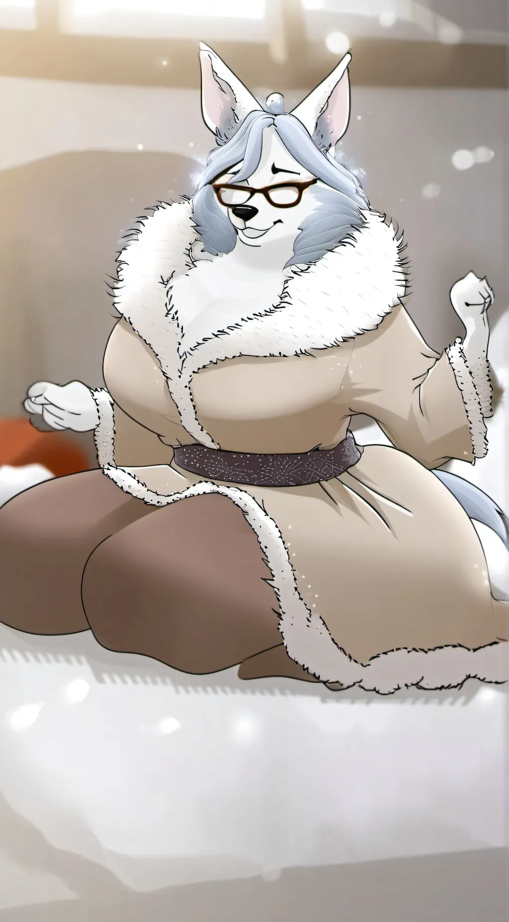 ai character: Lilly background