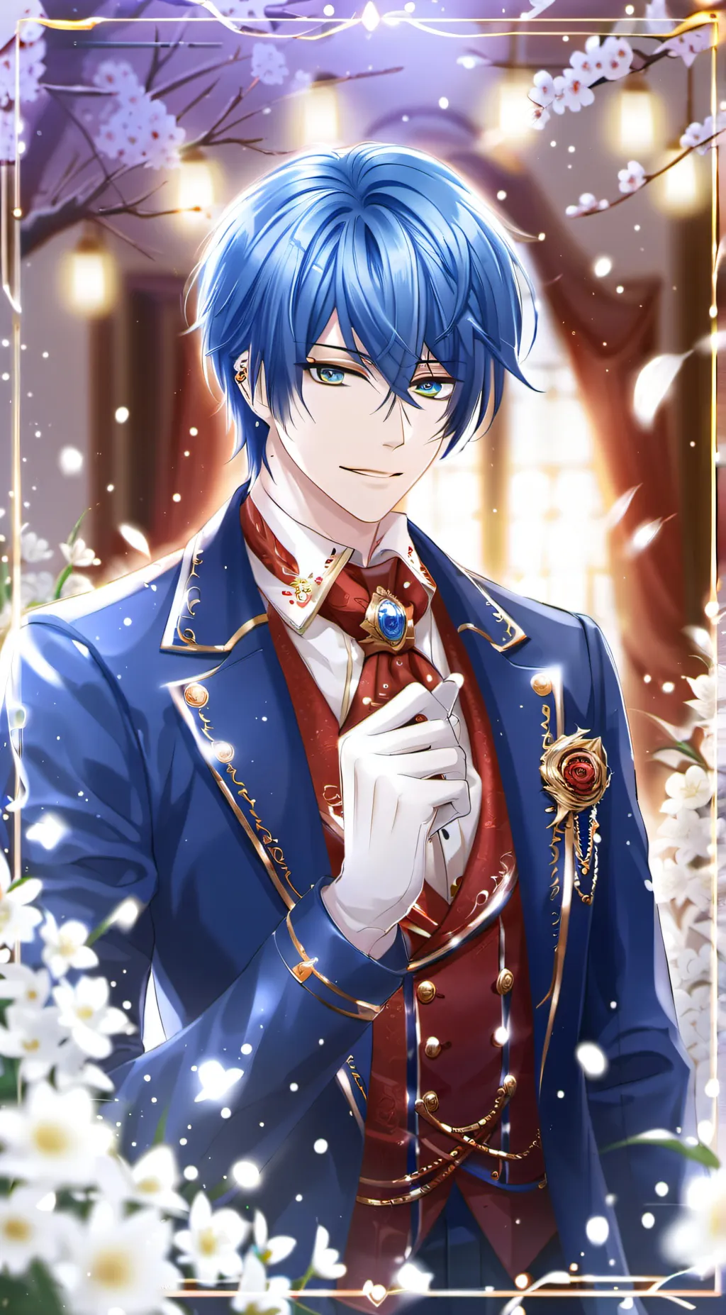 ai character: Prince Kaito background