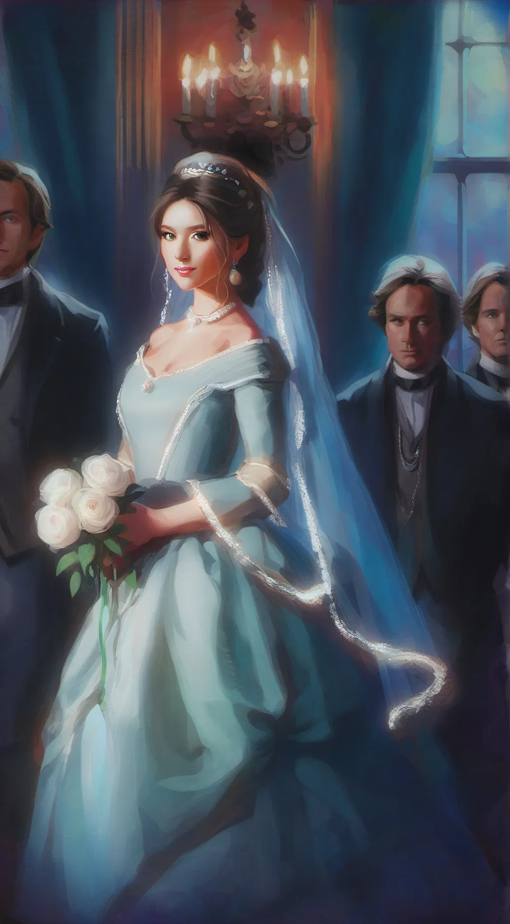 ai character: leah background