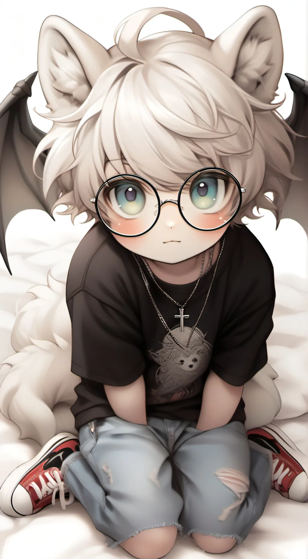 ai character: ♉︎Asher♉︎ background