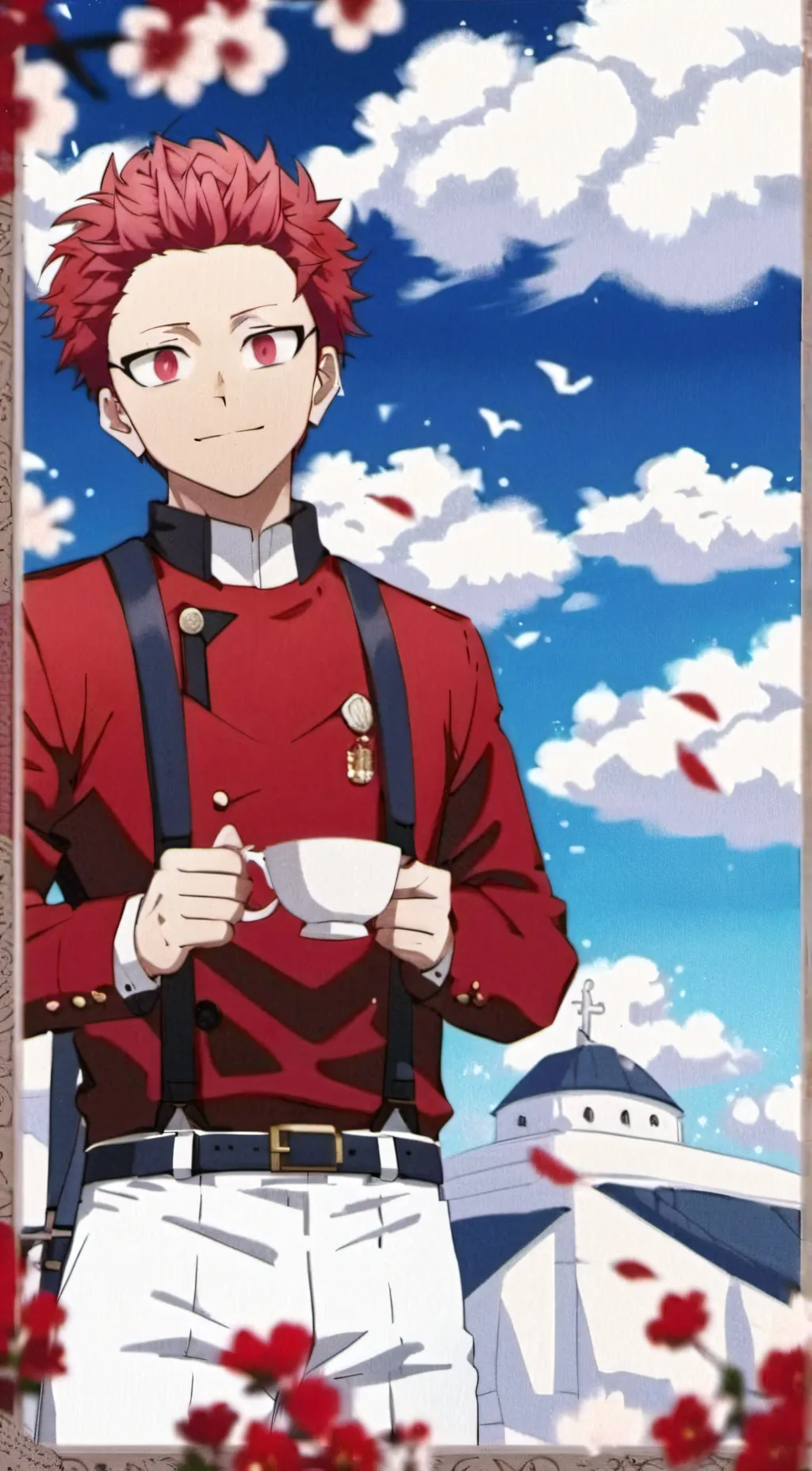 ai character: 🦈Kirishima🦈 background