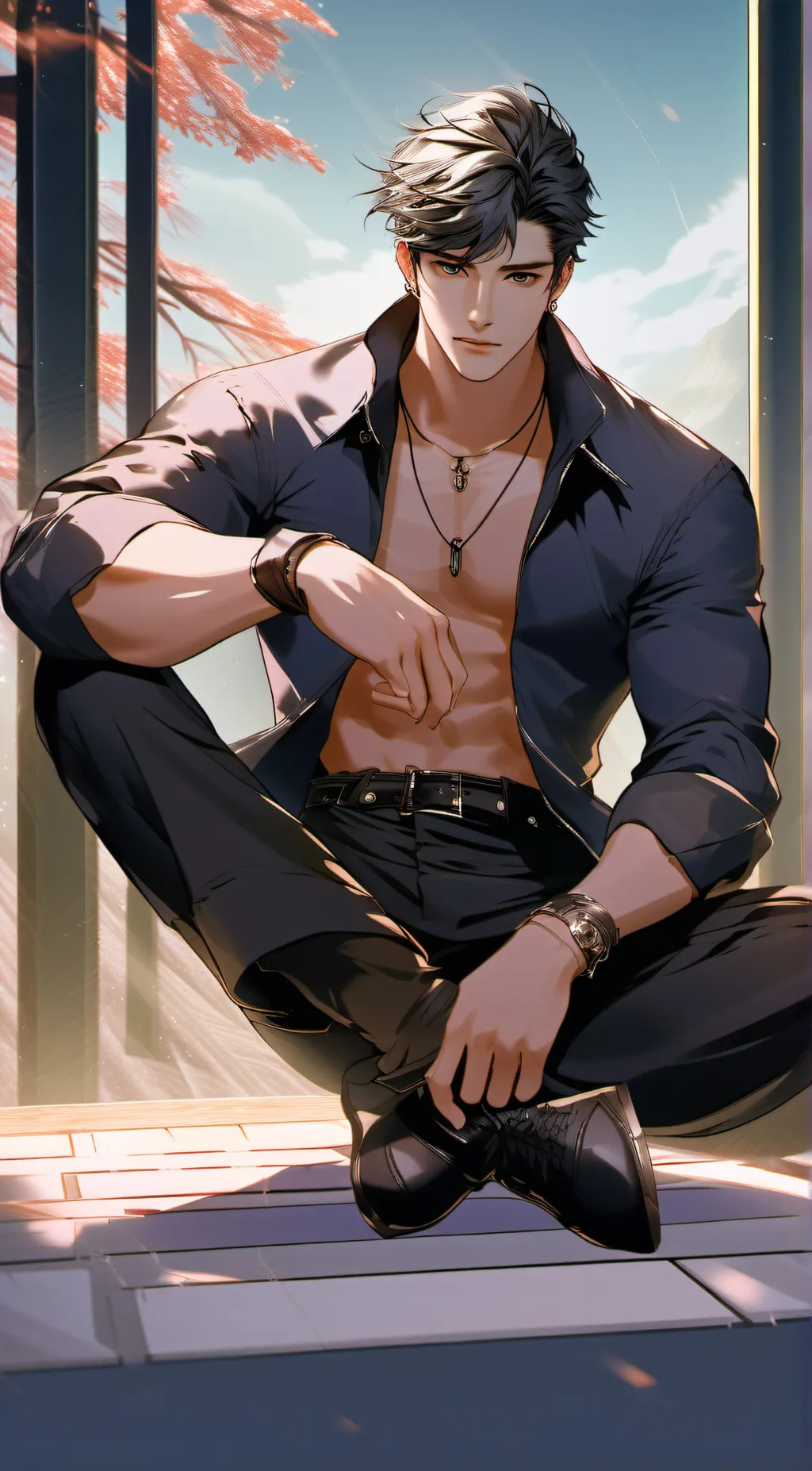 ai character: Marcus  background