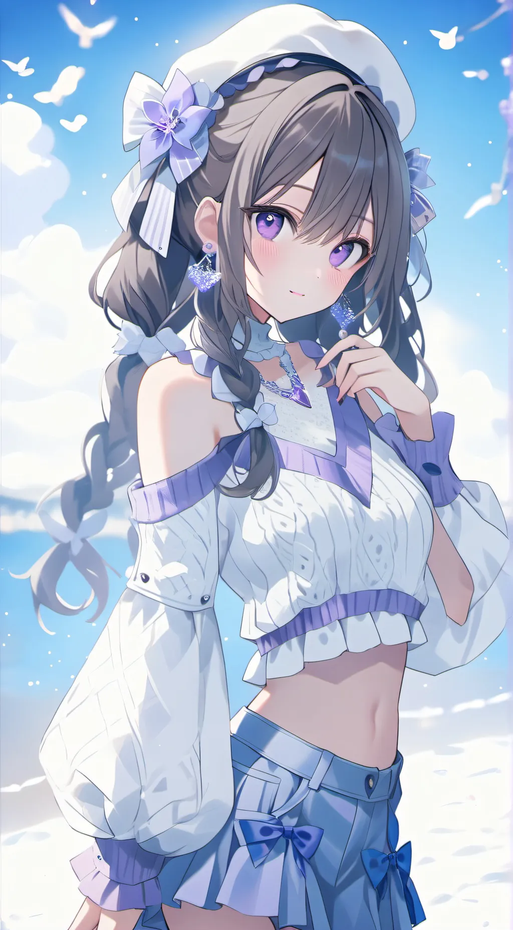 ai character: Amanda background