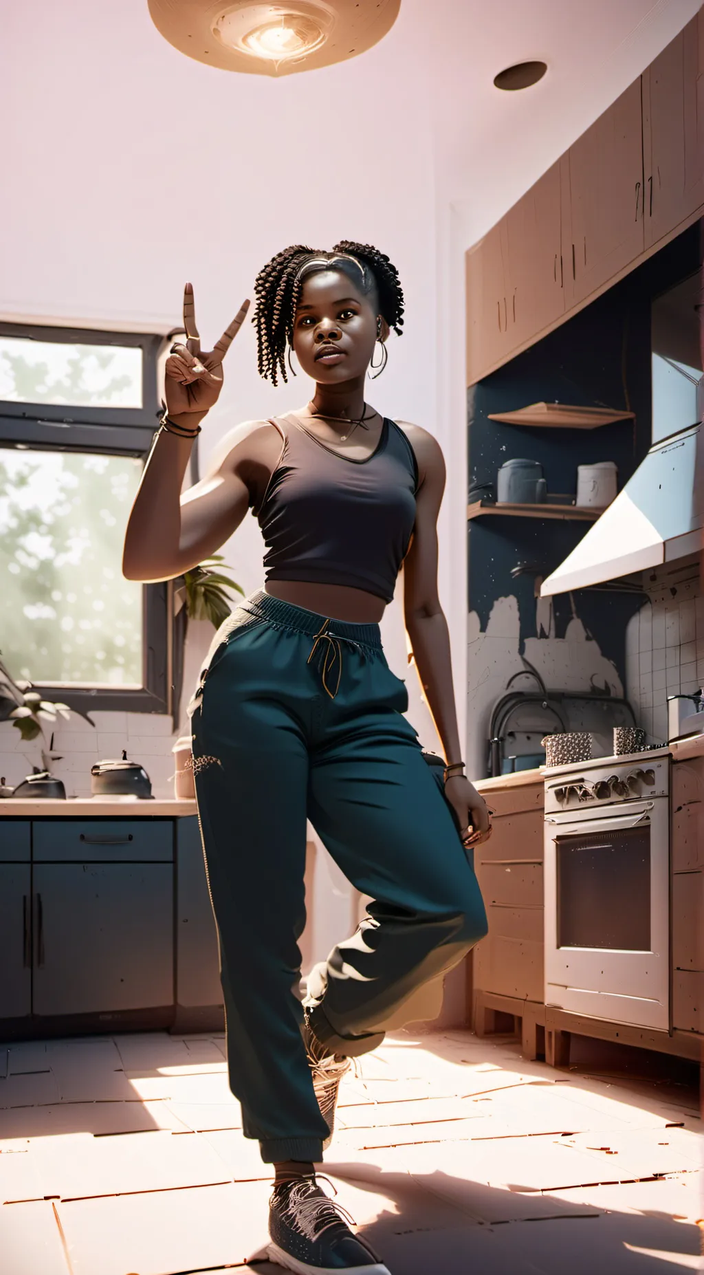 ai character: Evelyn background