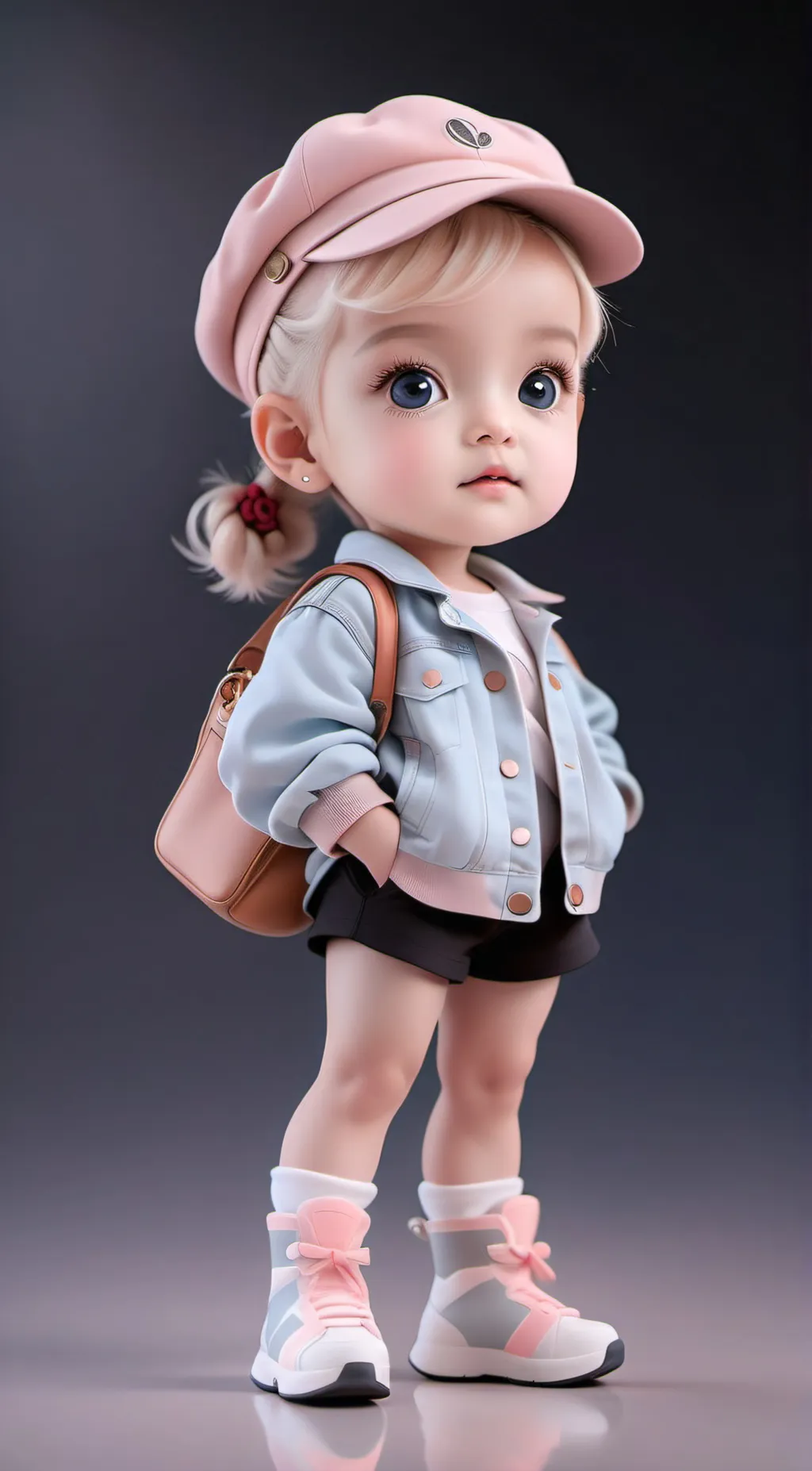 ai character: Crystal  background