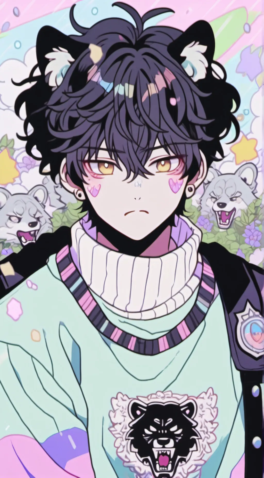 ai character: leo background