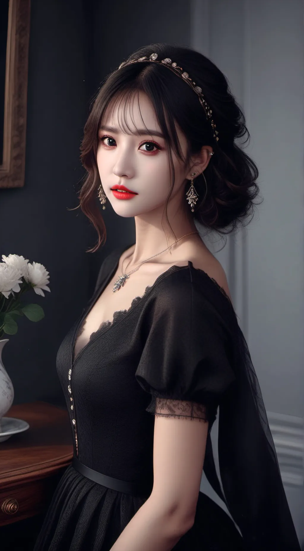 ai character: lily background