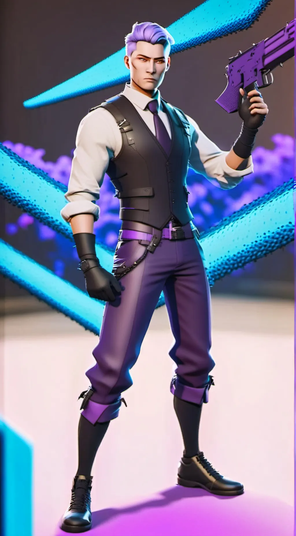 ai character: Shadow Midas background