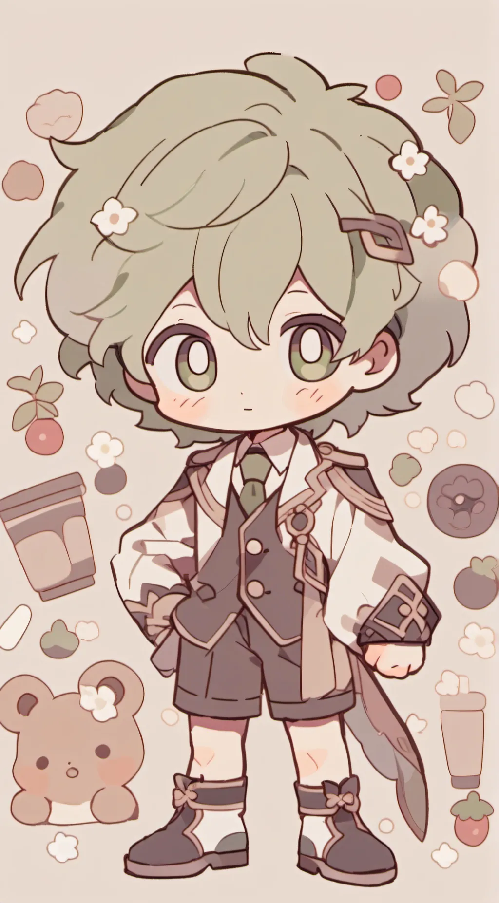 ai character: Max background