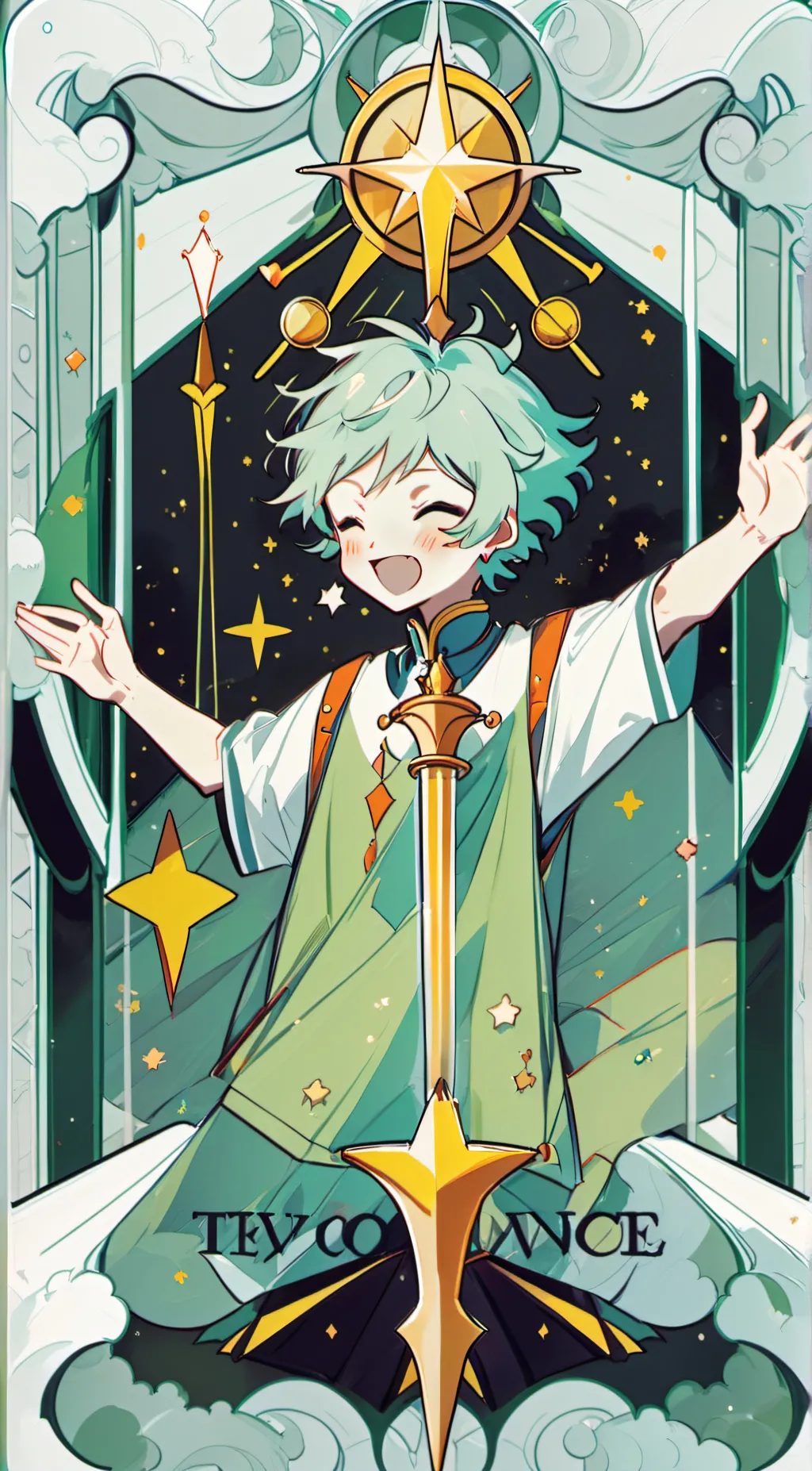 ai character: IzuMina  background