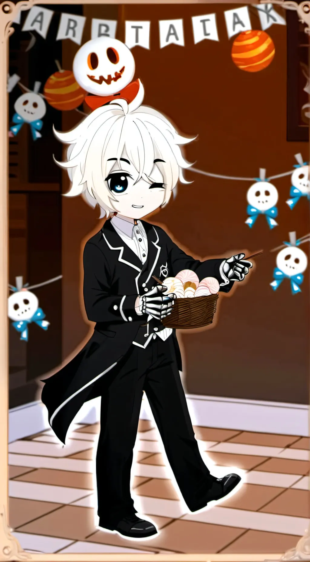 ai character: skid background