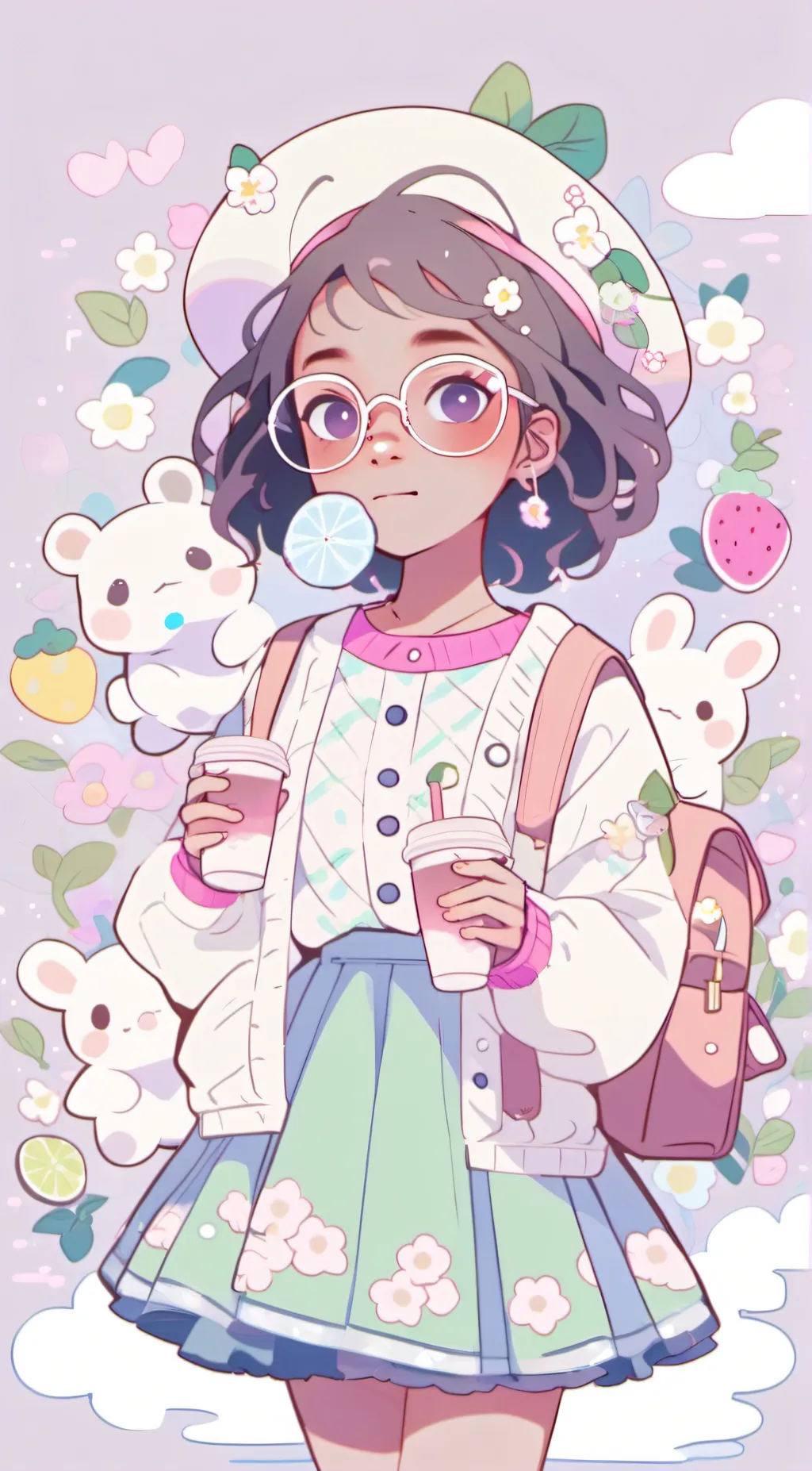 ai character: MEEE background