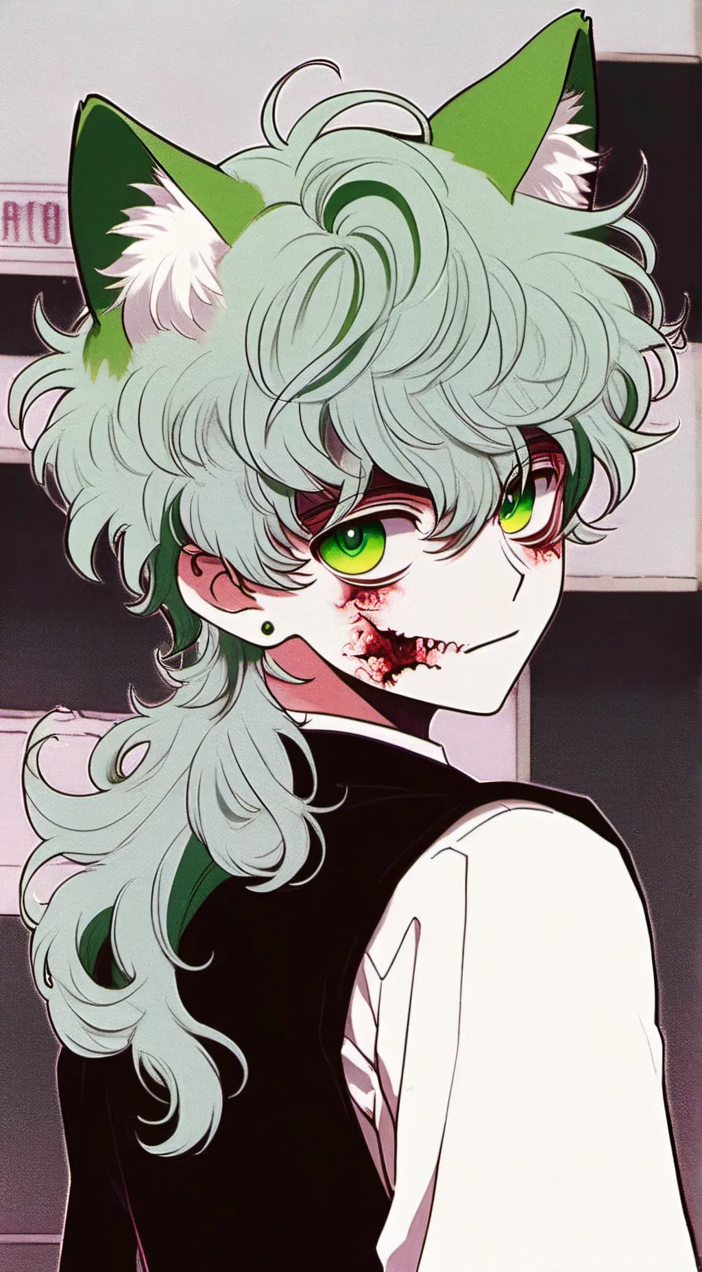 ai character: Retron background