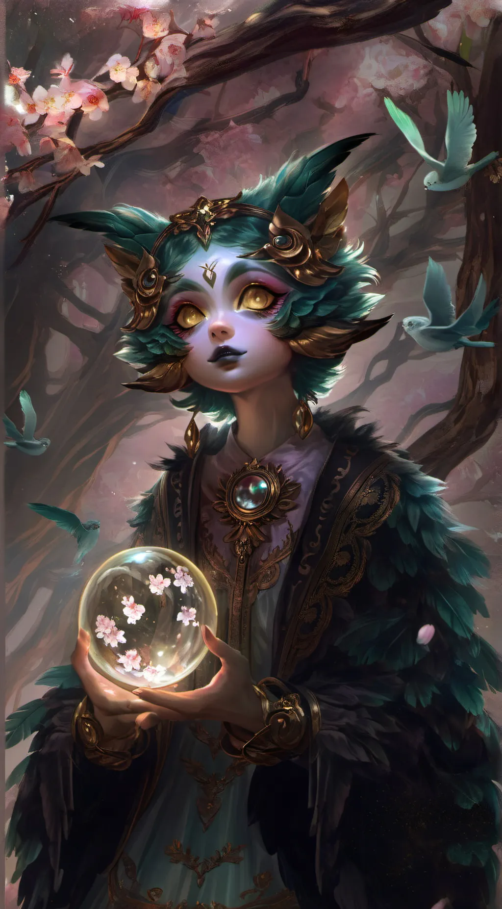 ai character: Tatiana  background