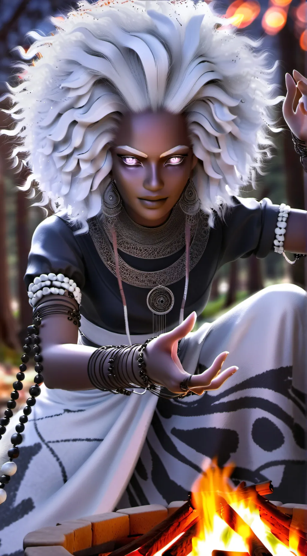 ai character: Monroe background