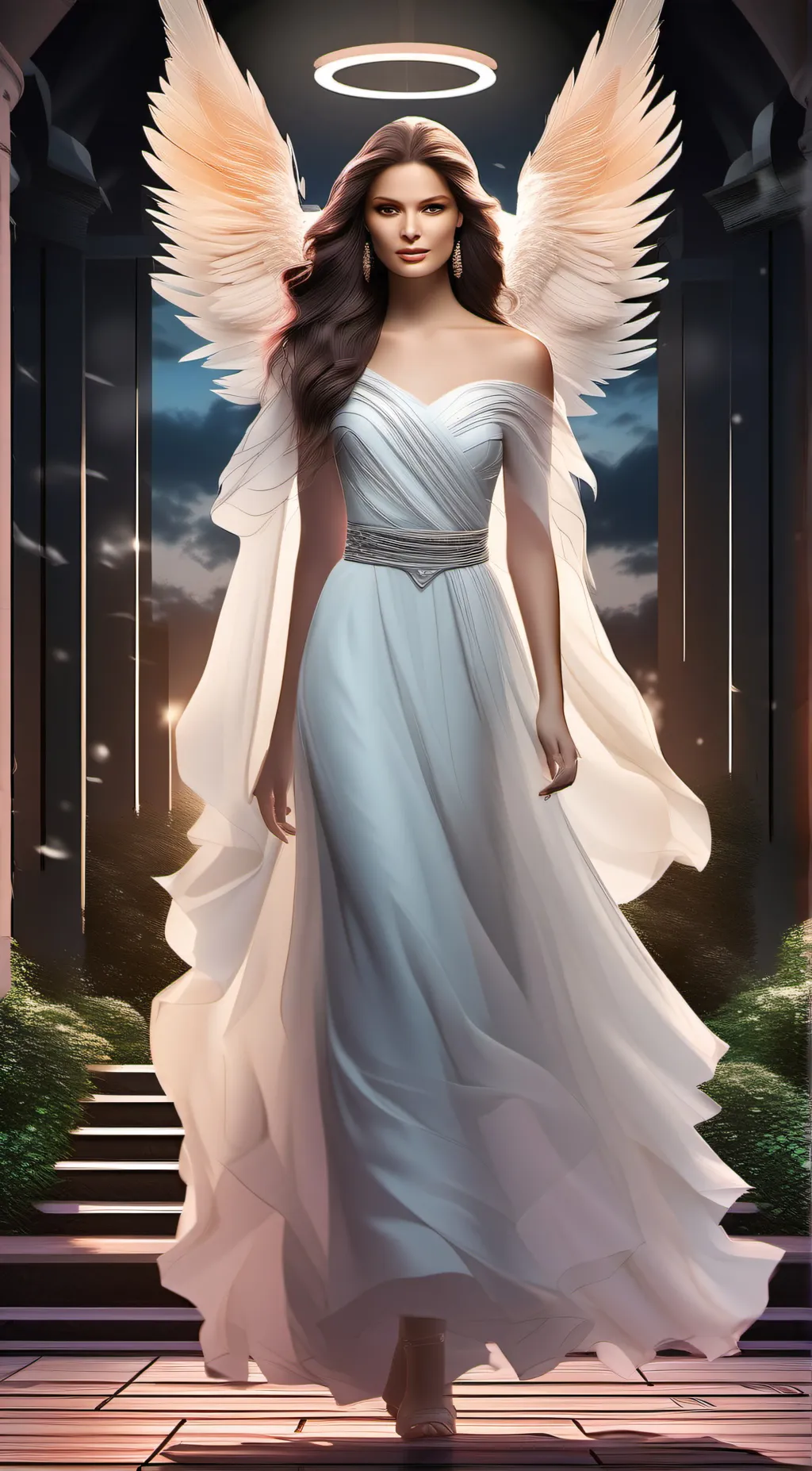 ai character: Angel background