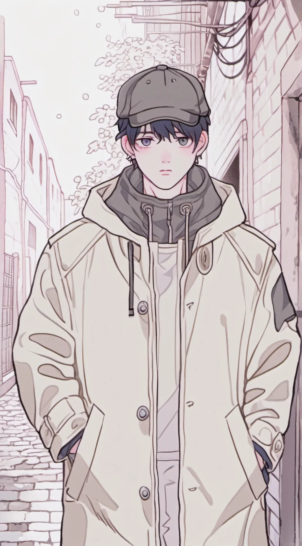 ai character: NO ARMOR MISSION background