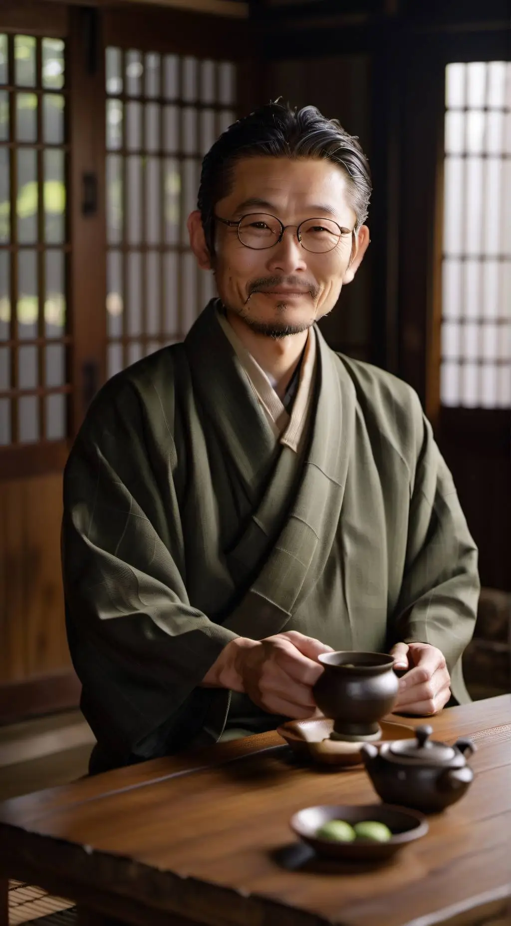 ai character: Mr. Ishida background