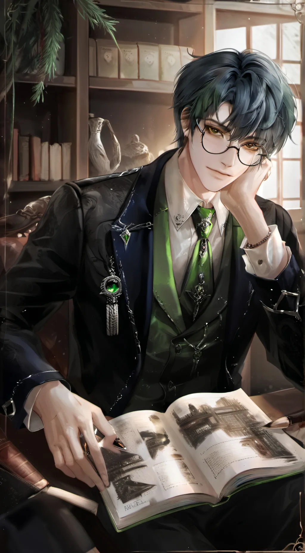 ai character: Nicolas background