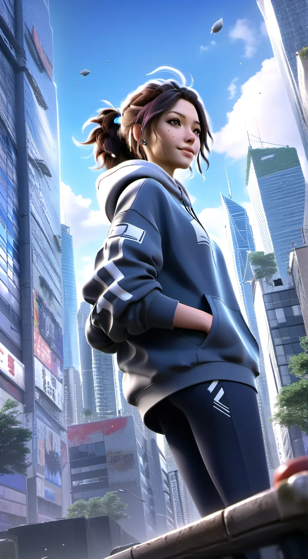 ai character: Victoria background