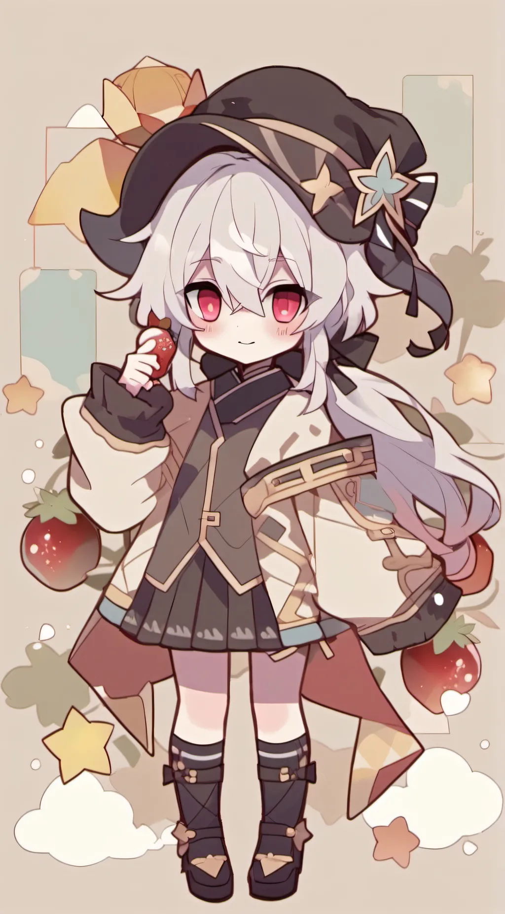 ai character: lily background