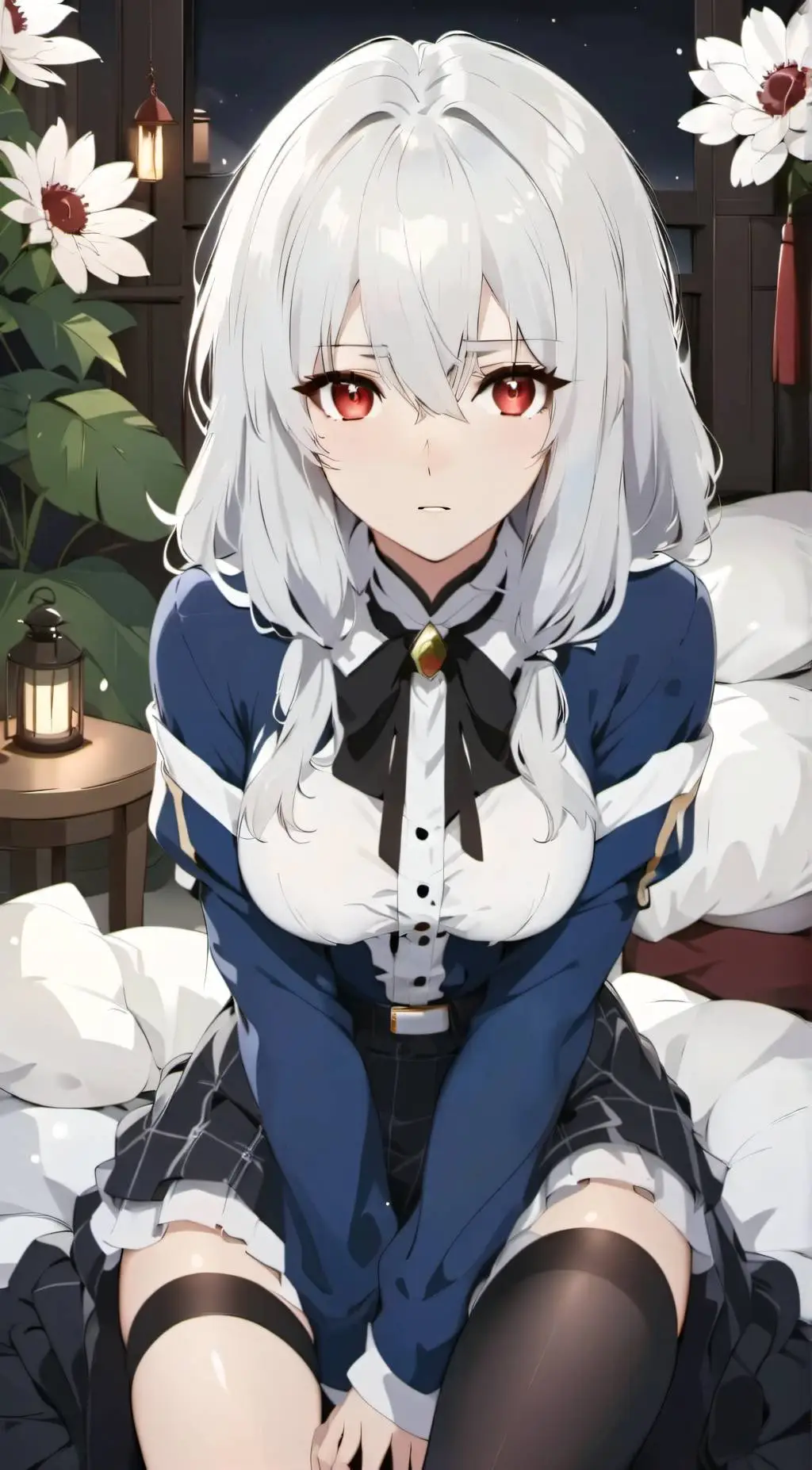 ai character: Alpha (white) background