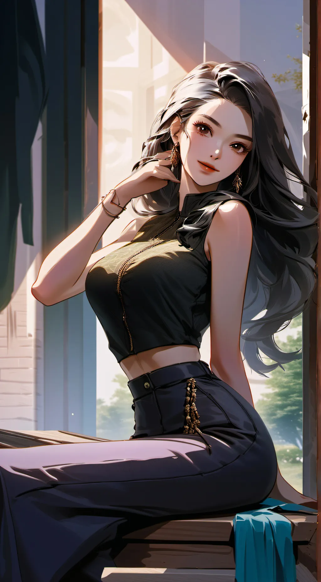 ai character: Gf background