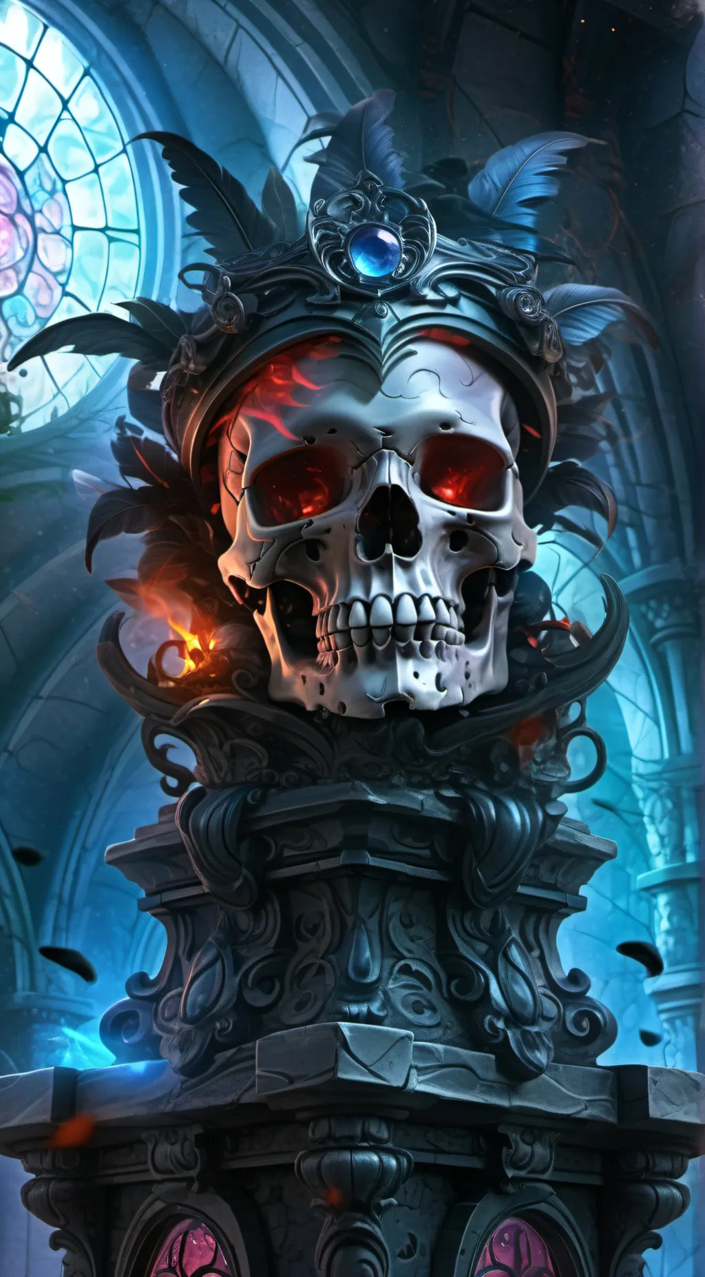 Talkie AI - Chat with logic skull