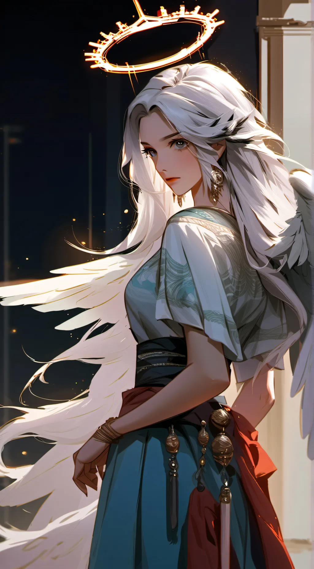 ai character: Angelica background