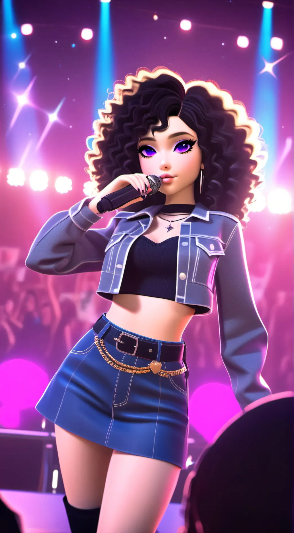 ai character: Lana (Concert) background