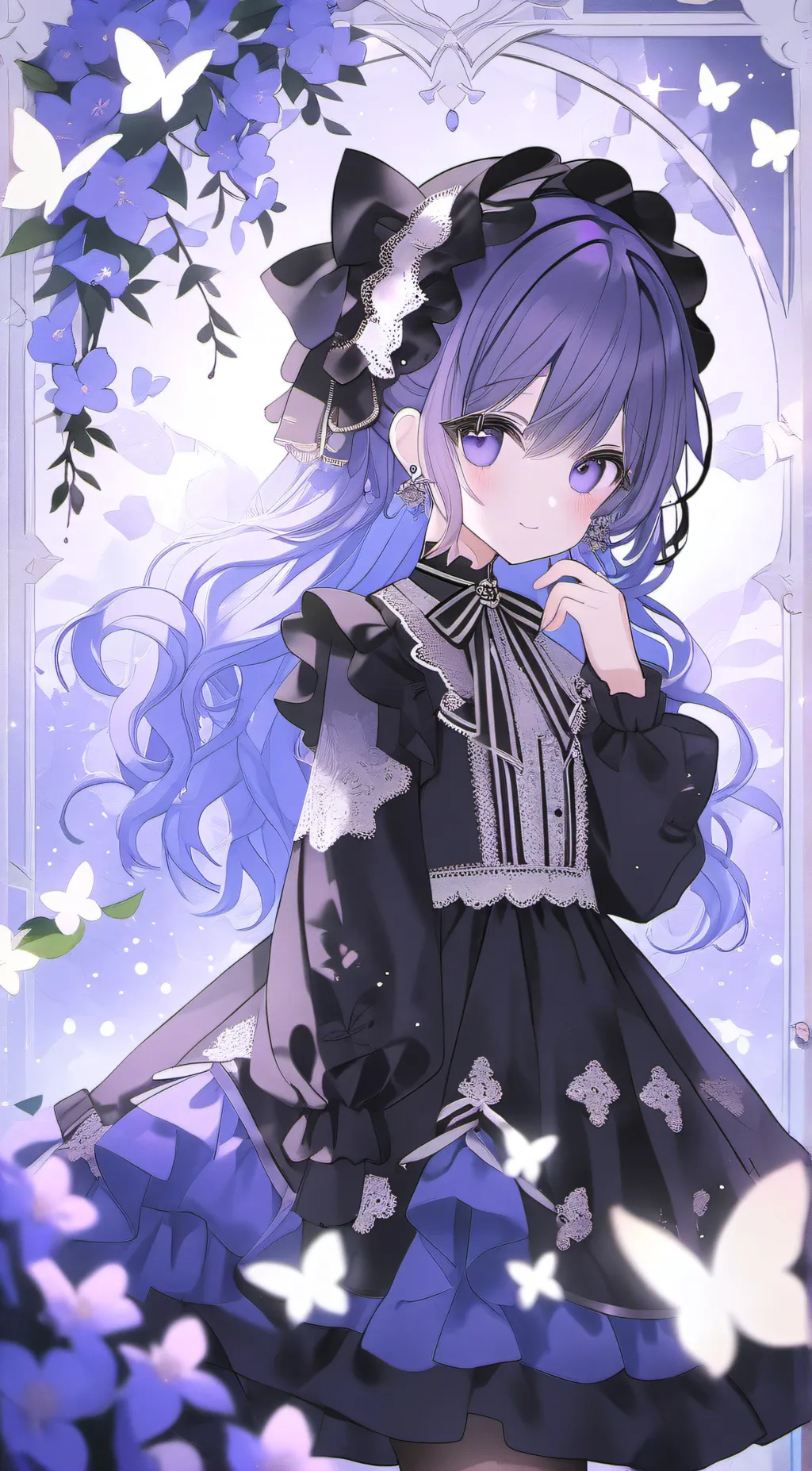 ai character: luna background