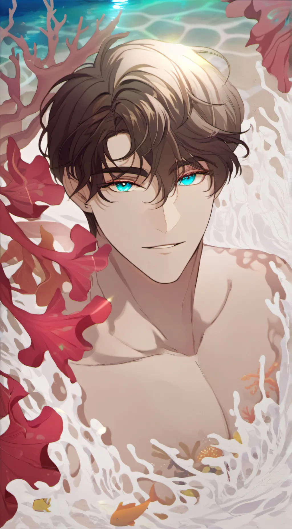 ai character: 🪸 Victor 🐚 background