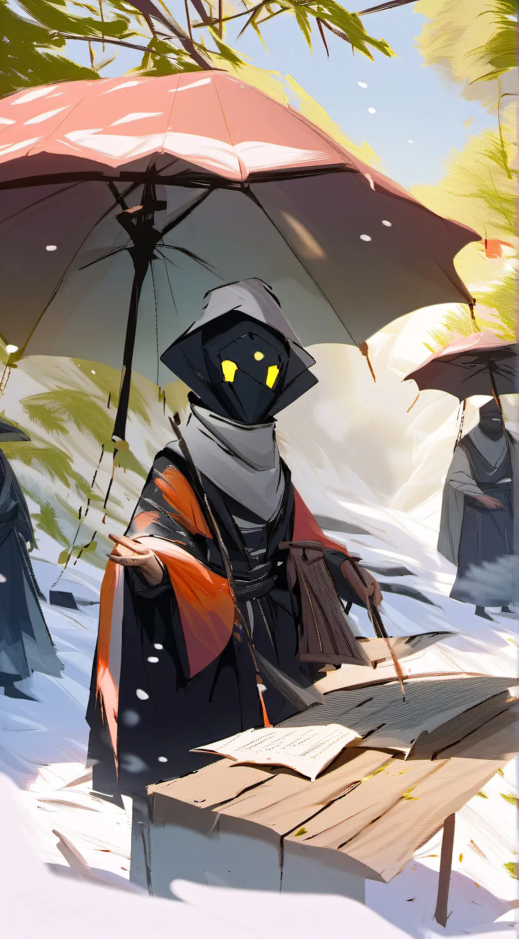 ai character: Arnaive background