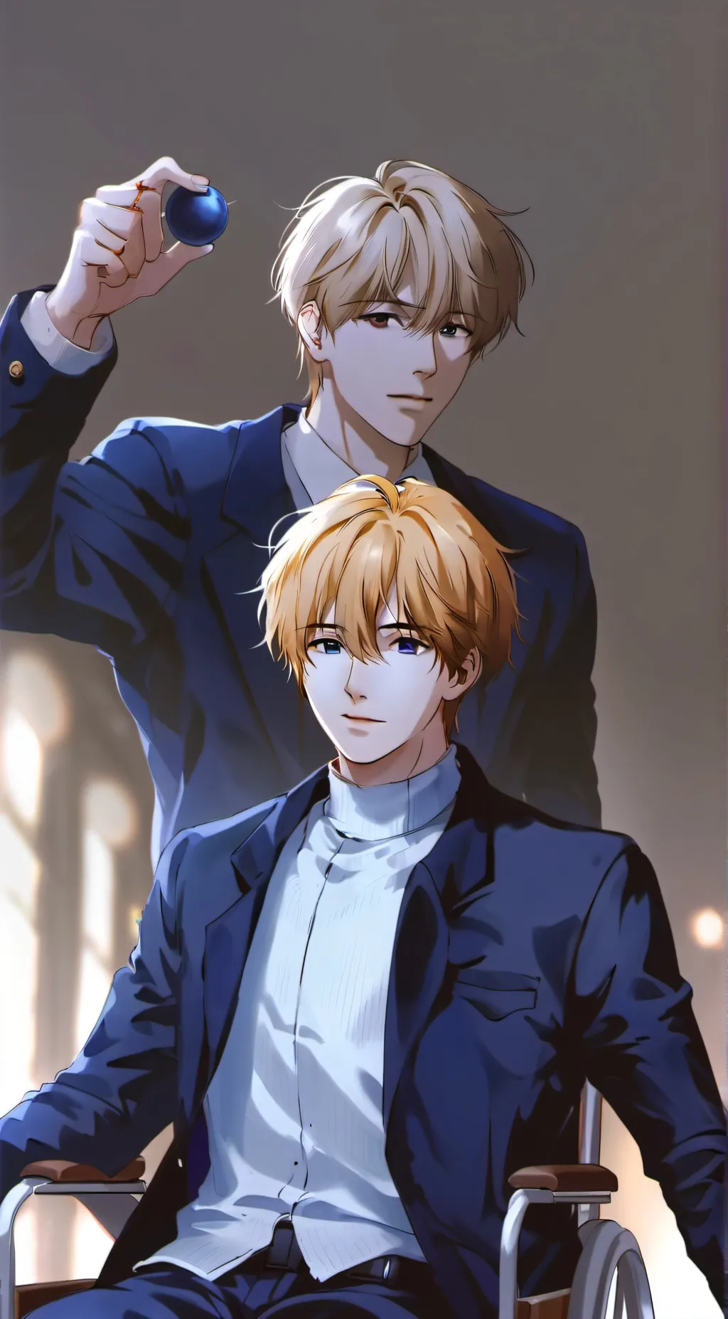 ai character: ❣kai☙ background