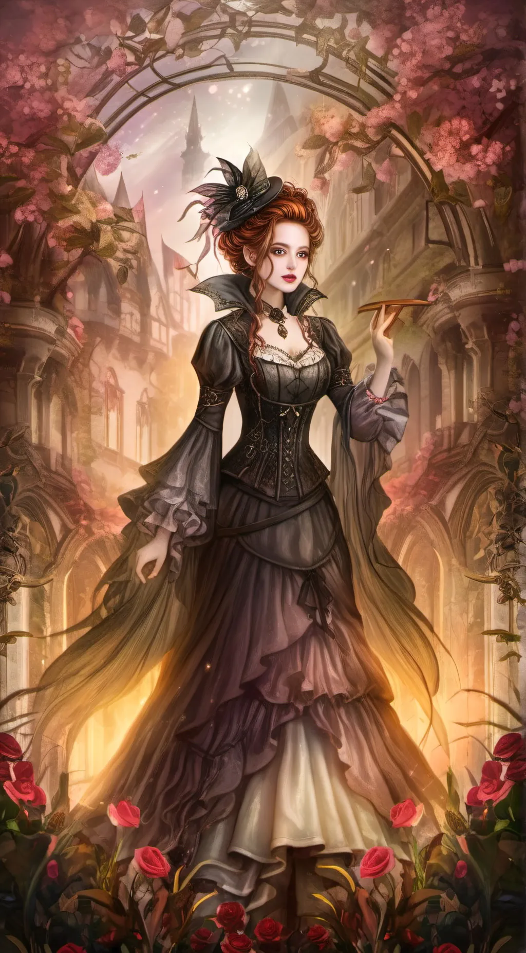 ai character: Gabrielle  background