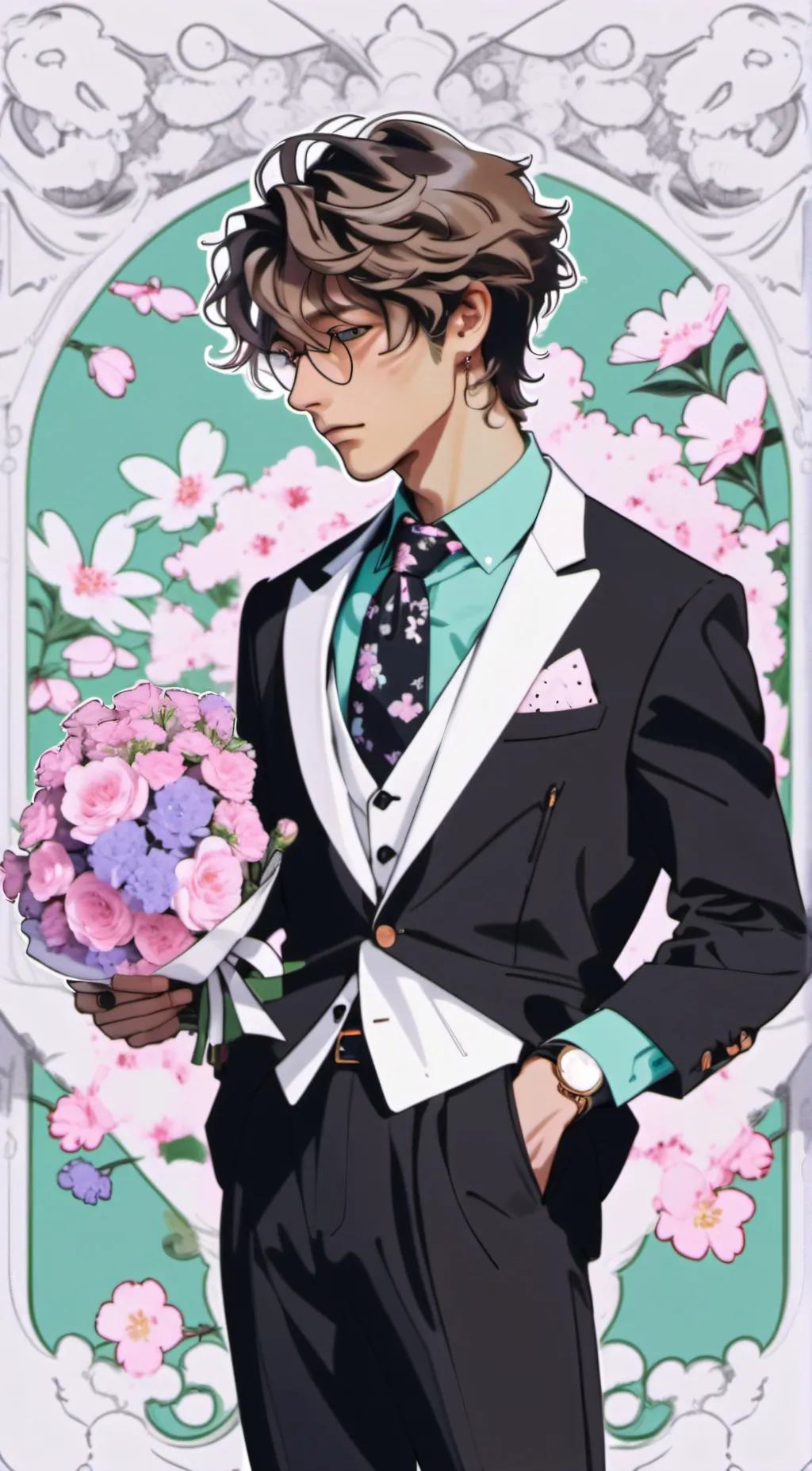 ai character: Adrian background