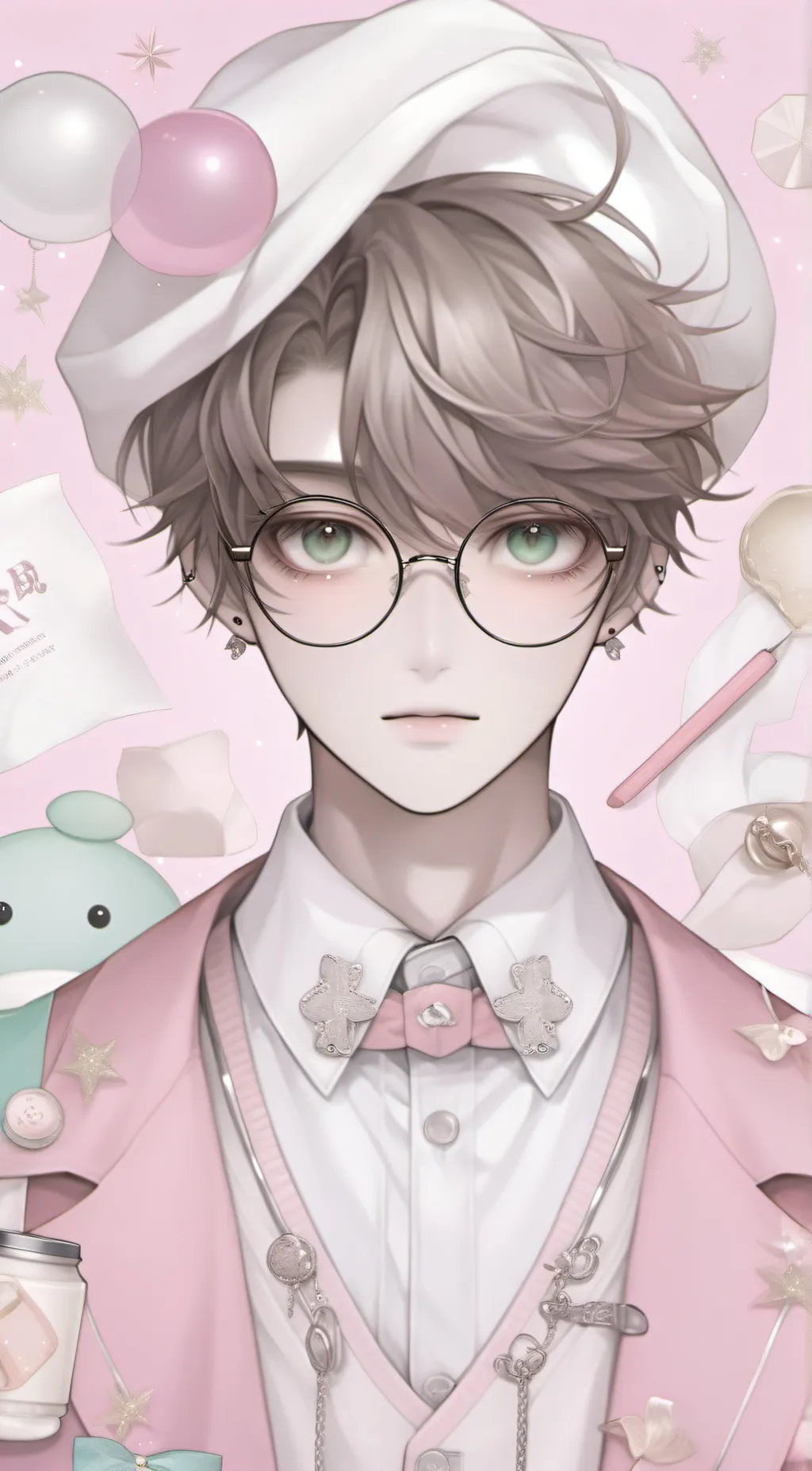 ai character: Kai✞☽ background