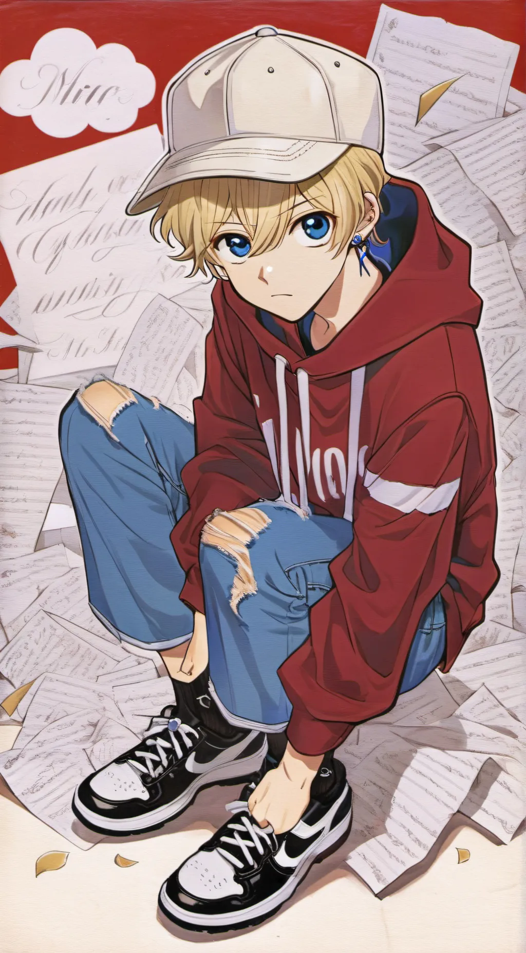 ai character: Sonar background