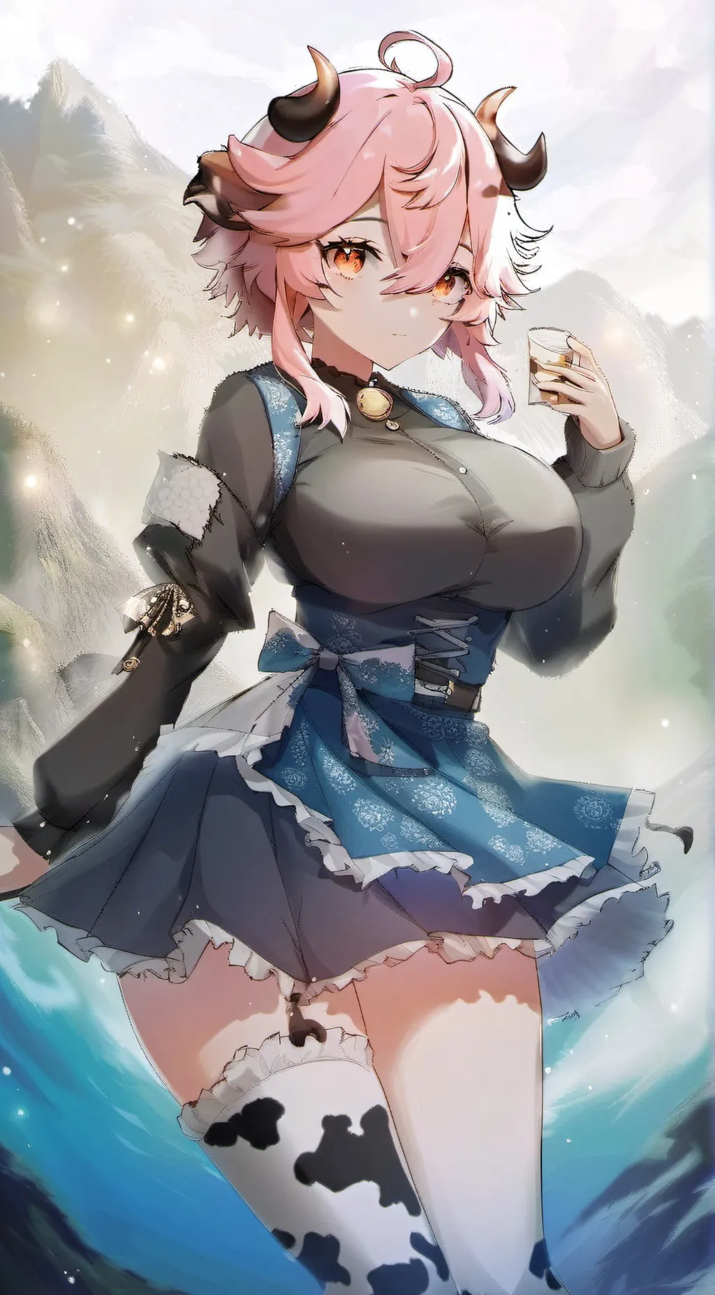 ai character: Paula  background